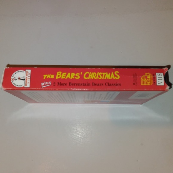 BERENSTAIN BEARS THE BEARS CHRISTMAS (VHS, 1990)TESTED-RARE VINTAGE - Picture 3 of 4